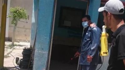 استمرار تعقيم وتطهير مقار ومحطات مياه الشرب والصرف الصحي بمحافظات القناة | صور