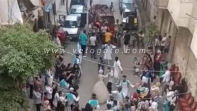 فض فرح شعبي بحي المنتزه في الإسكندرية | صور