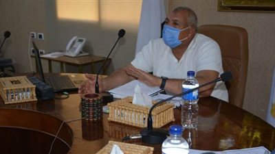 محافظ الوادى الجديد يلتقى رؤساء الوحدات المحلية للمدن عبر فيديو كونفرانس