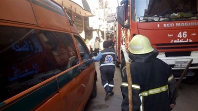 3 سيارات إطفاء للسيطرة على حريق بمخبز فى الدقهلية