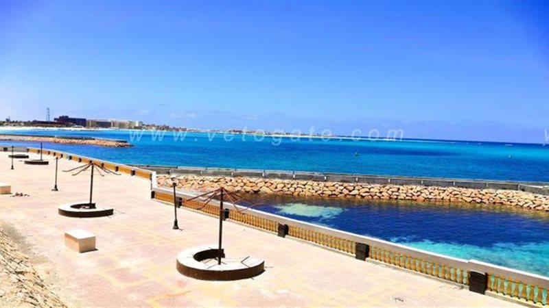 شواطئ مطروح خالية
