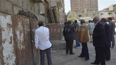 محافظ الجيزة يقود حملات لفتح الجراجات المغلقة بالعمرانية