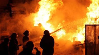 التحفظ علي كاميرات المراقبة بحريق مصنع موبيليا في عين شمس