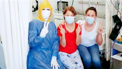 خروج 12 حالة جديدة بعد تعافيهم من كورونا بمستشفى النجيلة للعزل