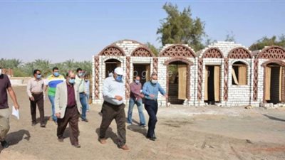 تدشين مخيم لاستقبال السياحة العلاجية بعد أزمة كورونا بالوادي الجديد