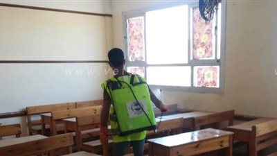 إجراءت وقائية واحترازية بلجان امتحانات الثانوية في الدقهلية | صور