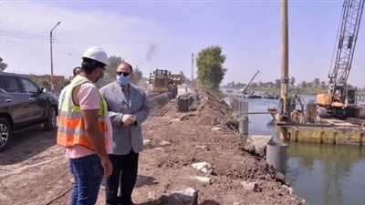 محافظ أسيوط يتفقد أعمال تنفيذ مشروع محور ديروط الحر بتكلفة 1.7 مليار جنيه