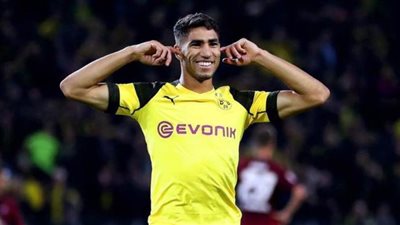 مانشستر سيتي يدخل سباق خطف المغربي حكيمي مقابل ٥٠ مليون يورو