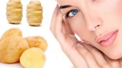 ماسك عصير البطاطس لتفتيح البشرة