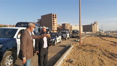 محافظ القليوبية يتفقد محور ربط مصر الجديدة بطريق شبرا بنها الحر | صور