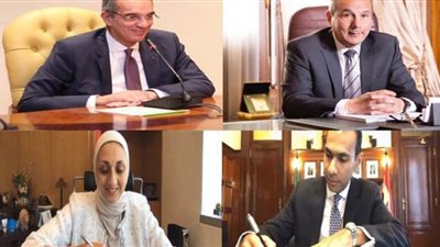 عبر الفيديوكونفرانس .. وزير الاتصالات وبنك مصر يوقعان بروتوكولا لتمويل الشركات الصغيرة والمتوسطة