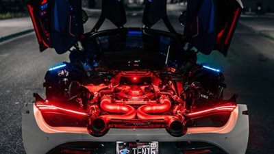 أول سيارة ماكلارين 720S بتقنية الطباعة ثلاثية الأبعاد