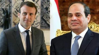ماكرون للسيسي: نقدر جهود مصر لتسوية النزاع واستعادة السلام بالأراضي الليبية