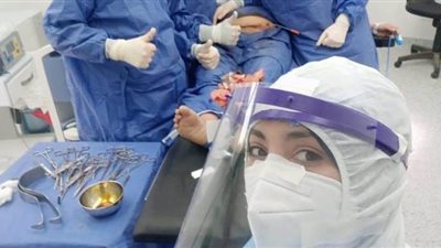 استئصال جزء من أمعاء سيدة داخل مستشفى الحجر الصحي بملوي
