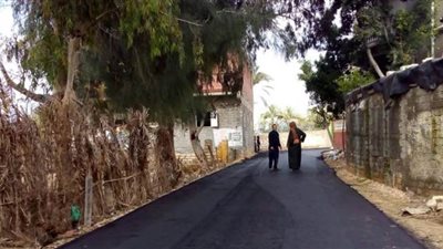 الانتهاء من رصف 27 طريق بمركز أبو حمص في البحيرة