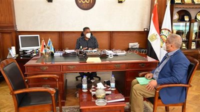 محافظ مطروح يستقبل وكيل الصحة الجديد ويشدد علي متابعة توافر المستلزمات الطبية