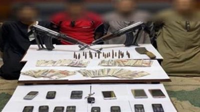 سطو مسلح على سيارة وسرقة 70 ألف جنيه بسوهاج.. والأمن يضبط الجناة