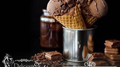 طريقة عمل الأيس كريم بالشوكولاته من مطبخ الشيف آسيا