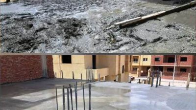 جهاز أكتوبر ينفذ مشروعات خدمات وصرف صحي للمواطنين