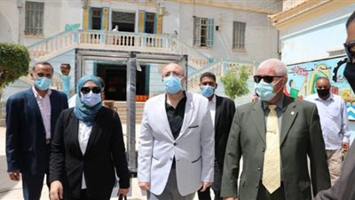 تستقبل 20 ألف طالب.. محافظ بني سويف يطمئن على جاهزية لجان الثانوية العامة| صور
