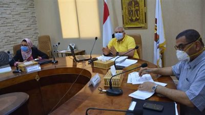 محافظ الوادي الجديد يبحث ملفات التقنين وتراخيص البناء واستعدادات الثانوية