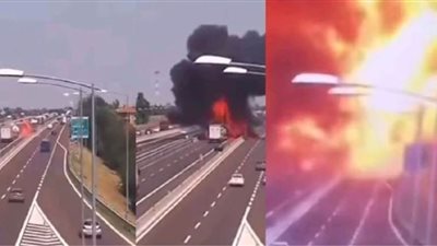 مقتل 10 وإصابة أكثر من 100 آخرين وسقوط مباني فى انفجار صهريج بالصين|فيديو