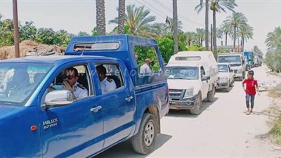 إزالة 50 حالة تعد على الأراضي الزراعية بالقنطرة غرب الإسماعيلية