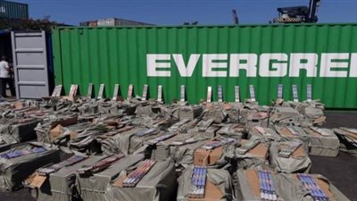 إحباط محاولة تهريب كمية من البضائع والسلع الأجنبية بجمارك الإسكندرية