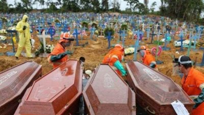 البرازيل تنبش القبور لإخلاء مساحة لضحايا كورونا