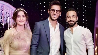 أفشة يهنئ حمدي فتحي بعقد قرانه