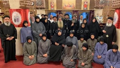 سيامة 14 راهبة بدير الأنبا بضابا بنجع حمادي في قنا | صور