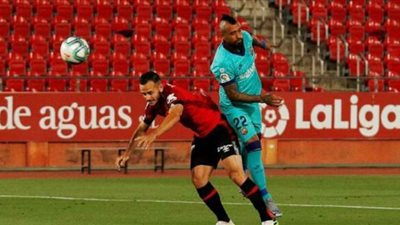 فيدال يحرز أول أهداف برشلونة في عصر كورونا| فيديو