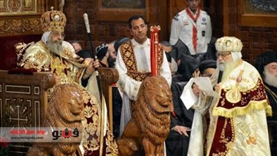 البابا تواضروس يرأس قداس 