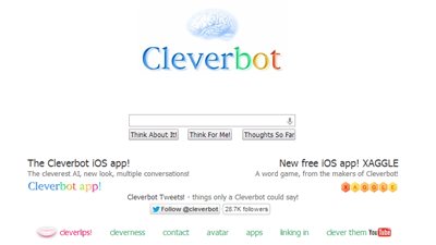 CleverBot صديق إلكتروني على جهاز الكمبيوتر