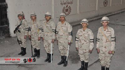 تعزيزات أمنية أمام دائرة مصر القديمة لتأمين الاستفتاء