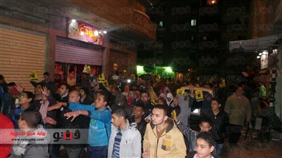 أهالي البيطاش يفرقون مسيرة للإرهابية