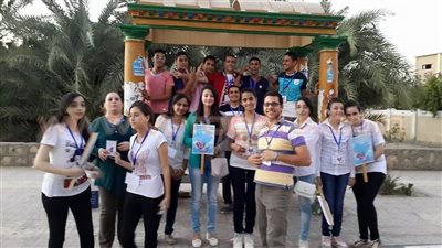 بالصور.. «أقباط الوادى الجديد» يدشنون حملة «حبة حب» لإفطار الصائمين