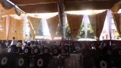 بالفيديو.. أهالي كفرالشيخ يواصلون استقبال العزاء في شهيد رفح