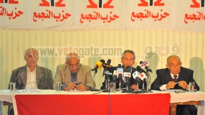 بالصور.. بدء مناظرة المرشحين لرئاسة «حزب التجمع»