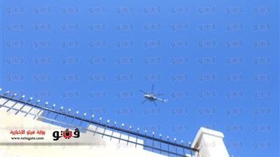 مروحيات الجيش تحلق فوق لجان الاستفتاء بأسوان