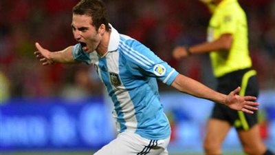 «هيجواين» أفضل لاعب في مباراة الأرجنتين وبلجيكا