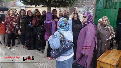 الزغاريد تغطي لجان مدرسة النهضة الإعدادية ببولاق الدكرور