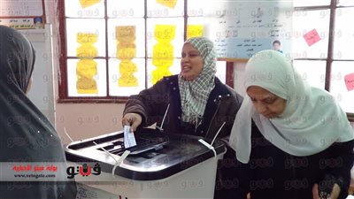 بالصور.. إقبال كبير من السيدات على التصويت ببورسعيد