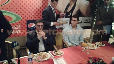 بالصور.. وصول «عبد العزيز» و«طاهر» مقر الأهلي لتكريم إيهاب عبد الرحمن