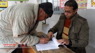 بالصور.. مشاركة مكثفة لكبار السن بشمال سيناء