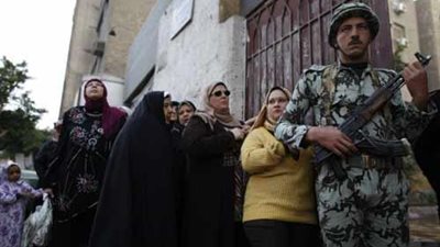 إغلاق لجنة بالمطرية وسط استياء المواطنين