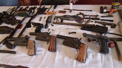 السلطات الأردنية تضبط كميات من الأسلحة قادمة من سوريا