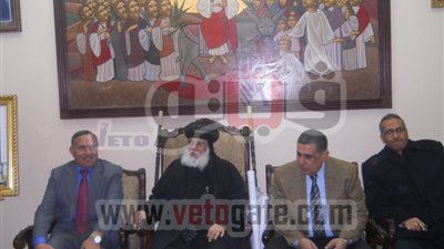 بالصور..  مدير أمن الدقهلية يتفقد الكنائس ويهنئ الأقباط بعيد الميلاد