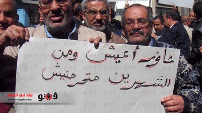 تظاهر عمال النقل العام بالإسكندرية لليوم السادس على التوالى