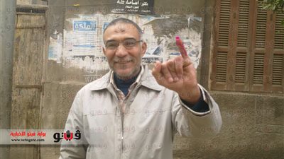 بالفيديو .. أسر شهداء المنوفية يصوتون بـ 